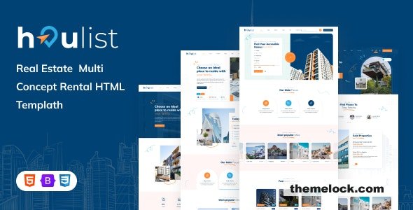 Houlist – Real Estate Group HTML Template