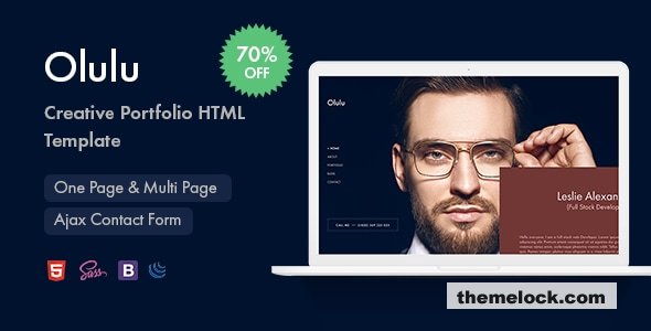 Olulu - Creative Portfolio HTML5 Template
