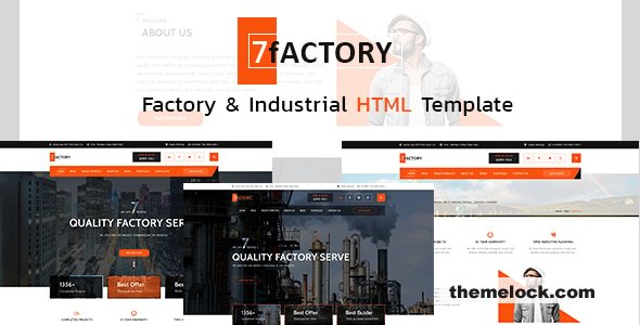 7fACTORY - Industrial, Factory & Manufacturing HTML Template