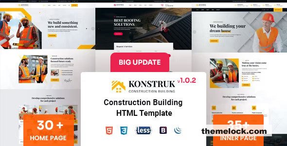 Konstruk - Construction HTML Template