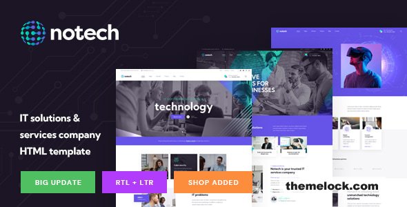 Notech - IT Solutions & Services HTML Template