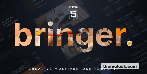 Bringer - Creative Agency & Portfolio HTML Template