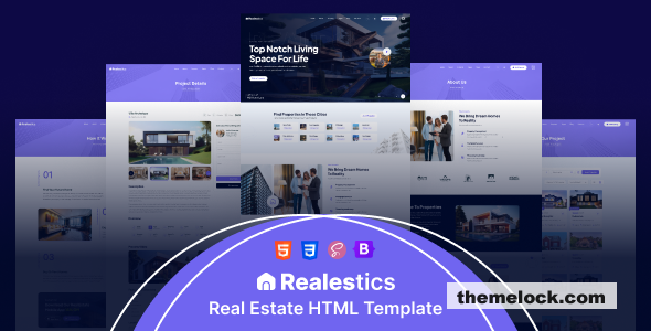 Realestics - Real Estate HTML Template