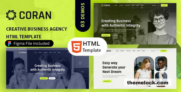 Coran - Creative Agency HTML Template