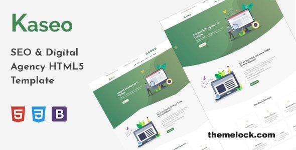 Kaseo - SEO & Digital Agency HTML5 Template