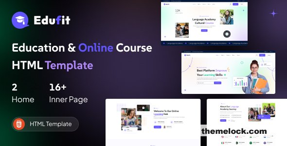 Edufit - Education & Online Course HTML Template