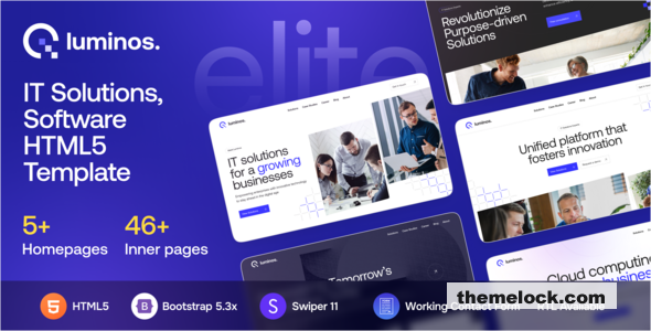 Luminos v1.0.1 - IT Solutions & Technology HTML Template