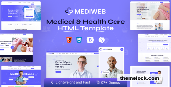 Mediweb – Health & Medical HTML Template