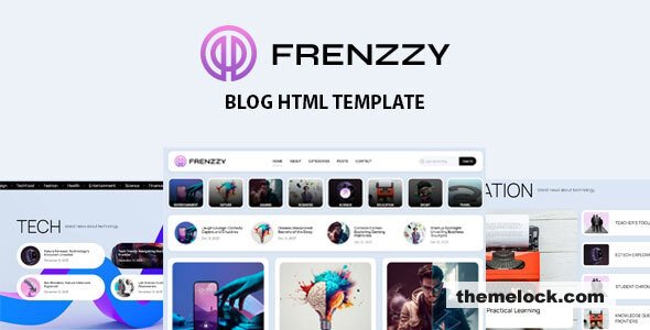 Frenzzy - Blog HTML Template
