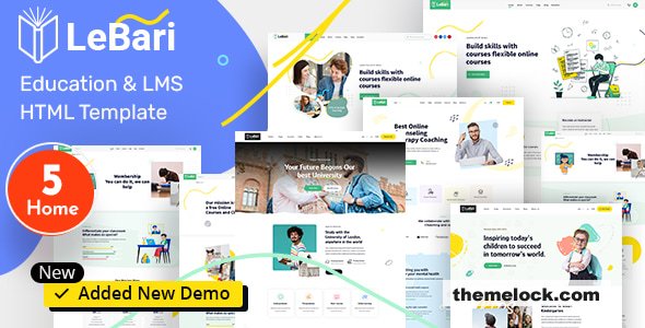 Lebari - Education HTML Template