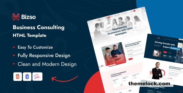 Bizso - Business Consulting HTML5 Template