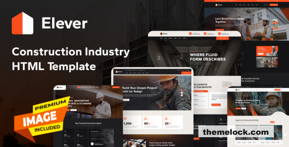 Elever - Construction HTML Template