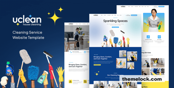 Uclean - Cleaning Service Website Template