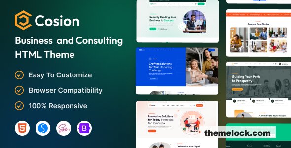 Cosion - Business Consulting HTML Template
