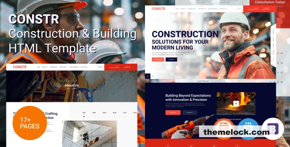 Constr - Construction & Building HTML Template