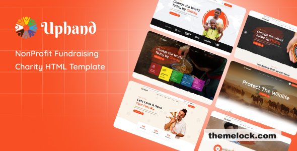 Uphand - Nonprofit Charity HTML Template