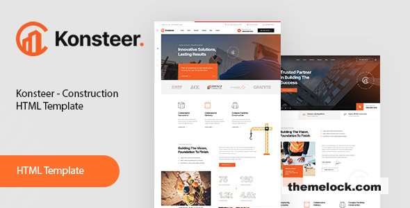 Konsteer - Construction HTML Template