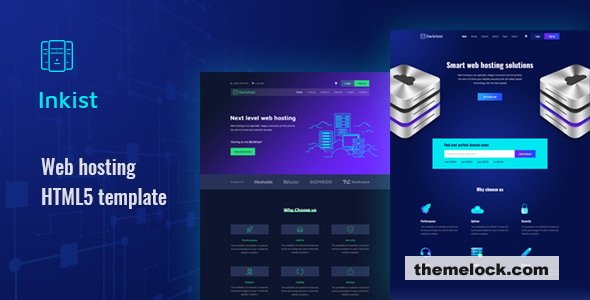 Inkist - Web Hosting HTML 5 Template
