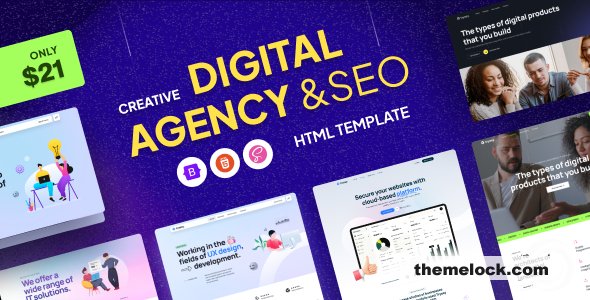 Tryesy - Creative Digital Agency HTML Template