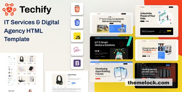 Techify - IT Services & Digital Agency HTML Template