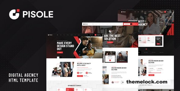 Pisole v1.0 - Digital Agency HTML Template