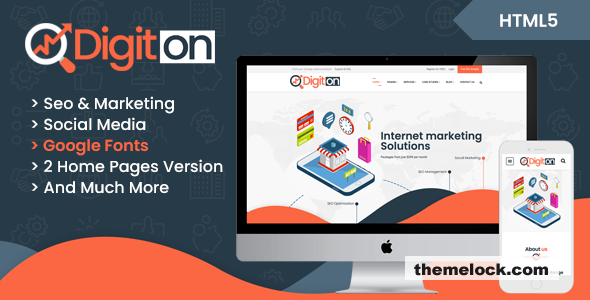 Digiton - SEO and Digital Agency HTML Template