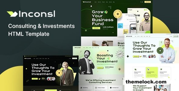 Iconsl - Investment Consulting HTML Template