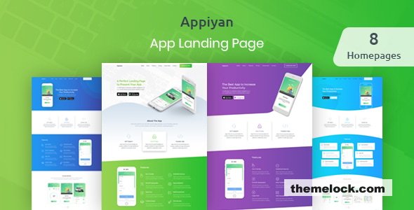 Appiyan - App landing HTML 5 Template