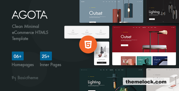 Agota - Clean Minimal eCommerce HTML5 Template