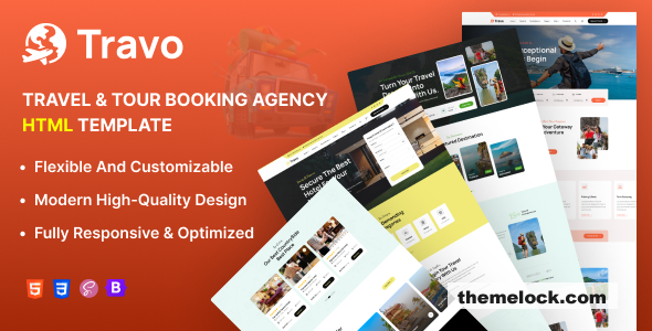 Travo - Tour Booking Html Template