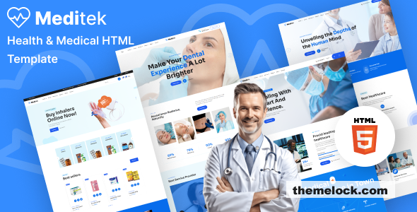 Meditek - Health & Medical Html Template