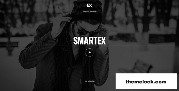 Smartex - One Page Portfolio Template