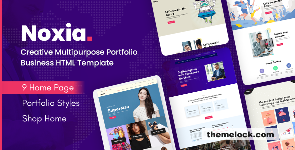Noxia - Creative Multipurpose HTML Template
