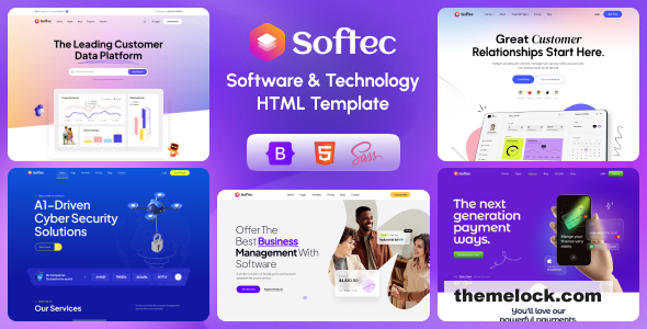Softec - Software & Technology HTML Template
