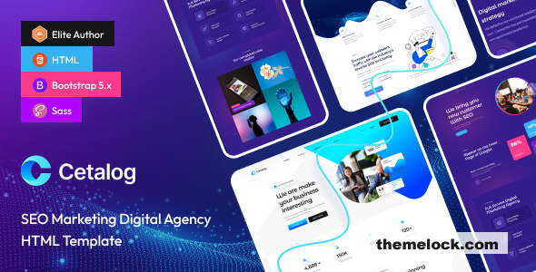 Cetalog - Marketing & SEO Agency HTML Template