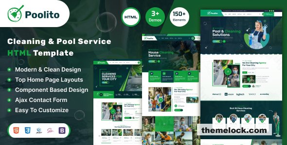 Poolito - Cleaning Service HTML Template