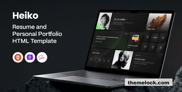 Heiko - Personal Portfolio HTML Template