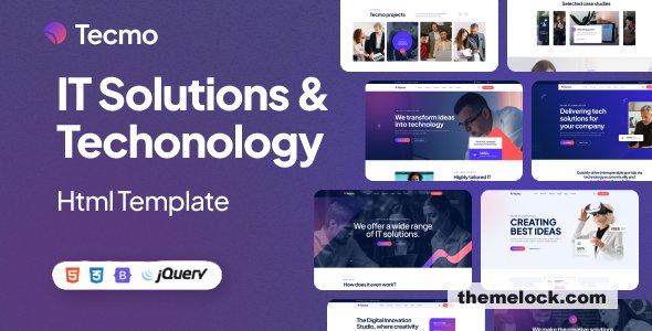 Tecmo - It Solutions & Technology HTML Template