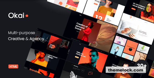 Okai - Creative Portfolio Agency Template