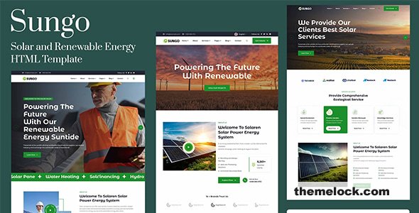 Sunnar - Solar & Renewable Energy HTML Template