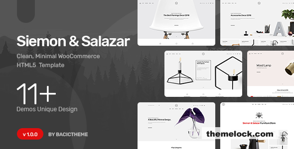Siemon - Clean Minimal eCommerce HTML5 Template