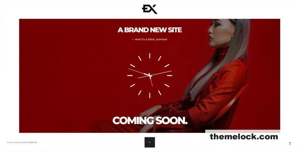 Flyex - Creative Coming Soon Template