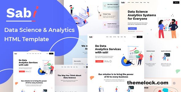 Sabi - Digital Data Science HTML Template