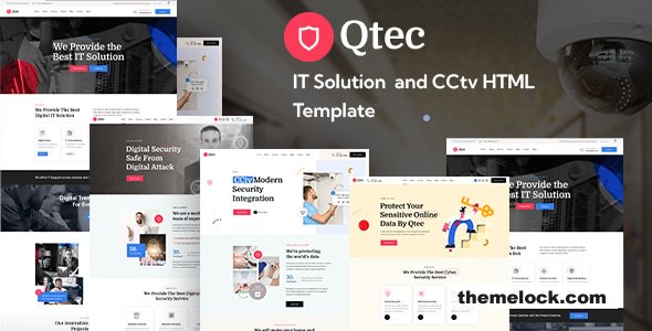Qtec - CCTV & Security HTML Template