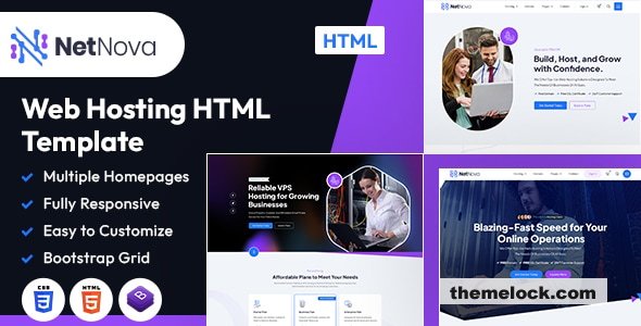 NetNova - Web Hosting HTML Template