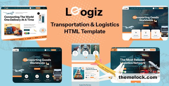 Logiz - Transportation & Logistics HTML Template