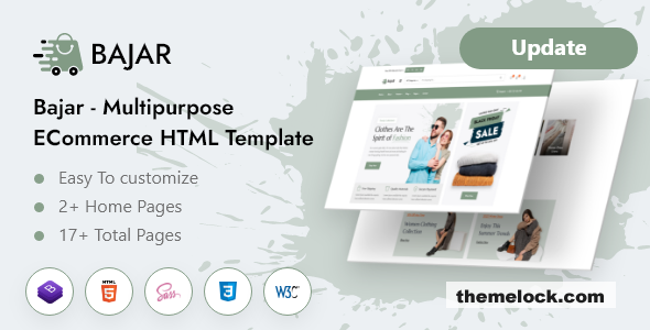 Bajar - Multipurpose eCommerce HTML Template