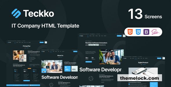 Teckko - IT Company HTML Template