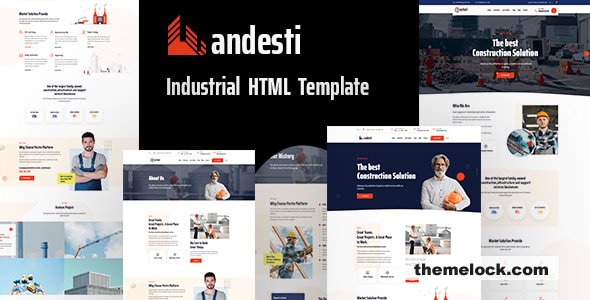 Andesti – Industrial HTML Template