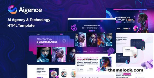 Aigence - AI Agency & Technology HTML Template